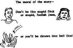 You'll burn for this.