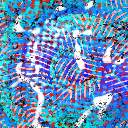 Composition in Blue and Fish